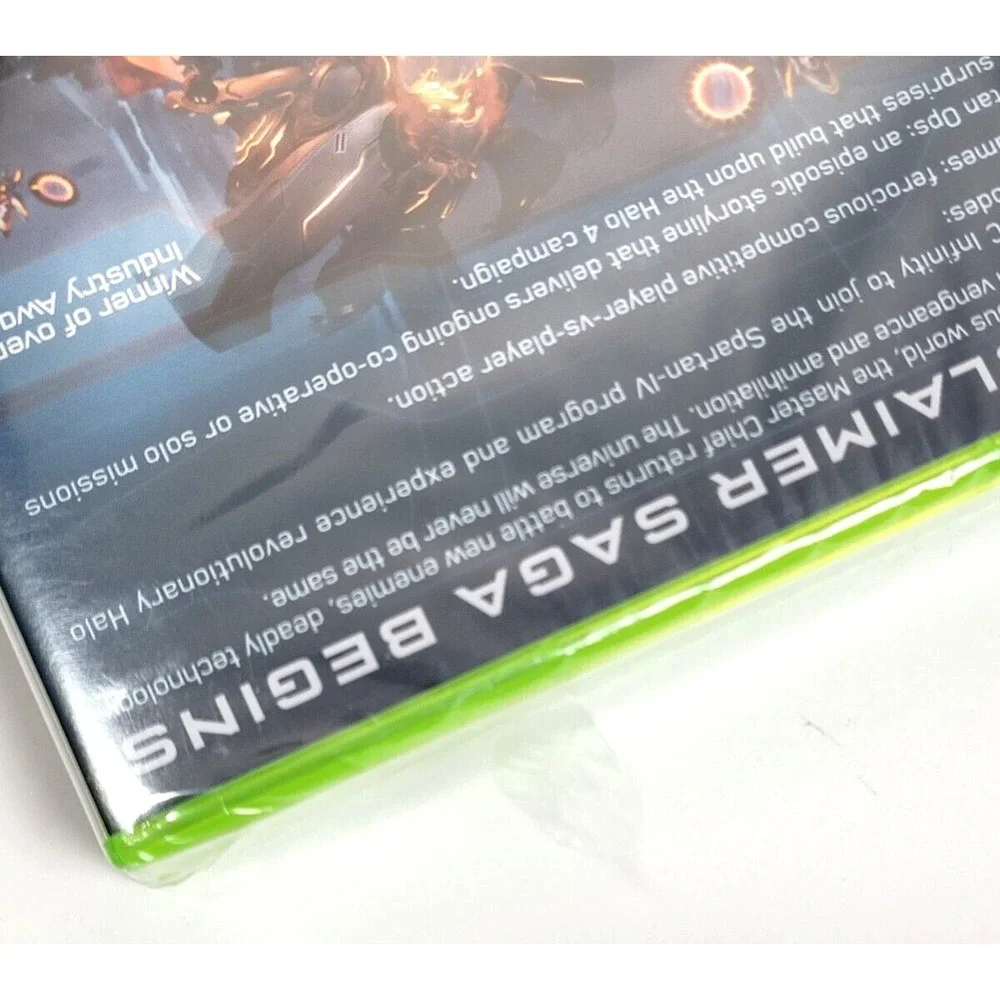 HALO 4 - X-BOX 360 - FACTORY SEALED! SMALL TEAR‎ IN SEAL